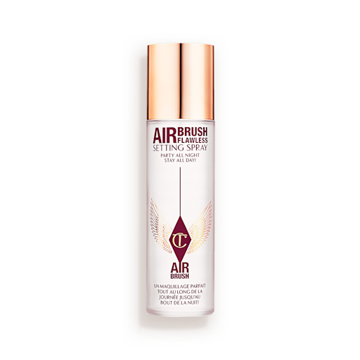 Airbrush Flawless Setting Spray closed Charlotte Tilbury® 168体彩飞艇官方网站 Airbrush Flawless Setting Spray bottle with a 'Best Seller' badge.